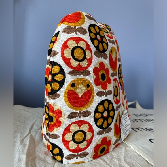 Irish Linen ☘️ Vintage Retro Floral Print Tea Cozy NWT - Picture 4 of 10